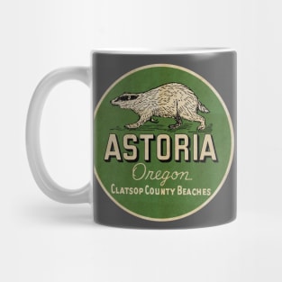 Vintage Astoria Oregon Mug